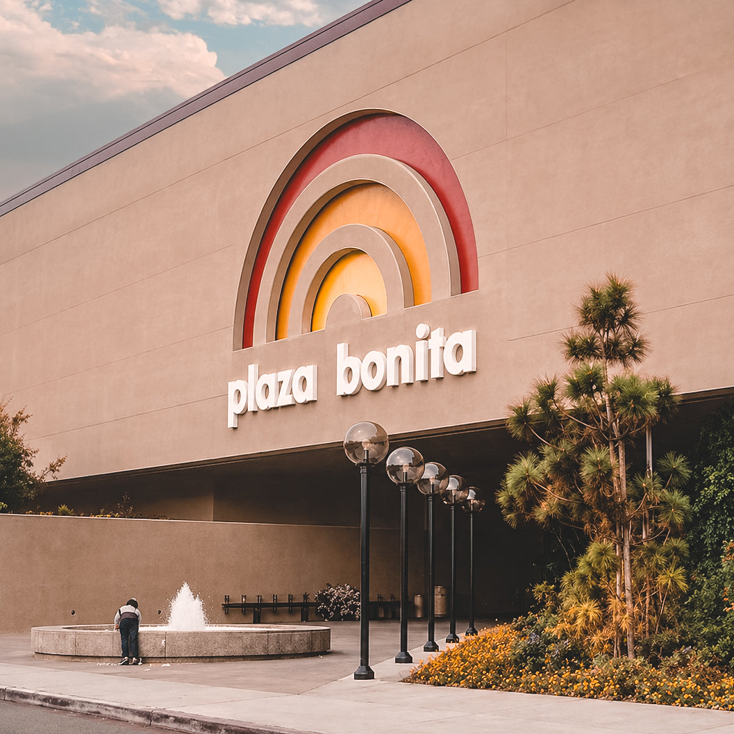 Plaza Bonita Throw Back Logo