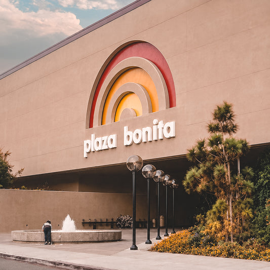 Plaza Bonita Throw Back Logo